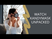 Load and play video in Gallery viewer, KandyMask Hope 7.0 Protective Mask - No Valve
